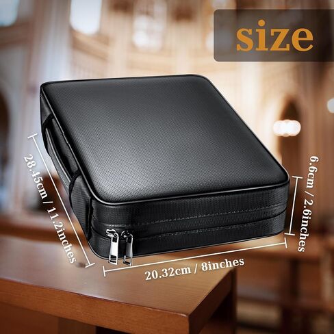 Bible Covers for Women with Book Boxes Made of Special Fireproof and Waterproof Material，Bible Organizer and Carrying Case for Medium and Large Bibles in Saudi Arabia