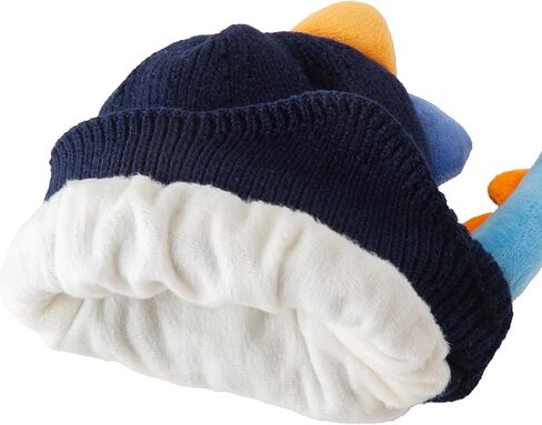 قبعات Jastore Baby Boy Girl Beanie Hats قبعات شتوية على شكل ديناصور مبطنة بالصوف مع غطاء للأذن للأطفال الرضع in Kuwait