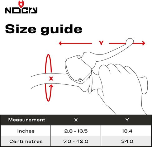 كمامات NoCry لعربات الثلج والدراجات النارية - أجهزة تدفئة اليد ATV للرياح ومقاومة للماء للحفاظ على دفء وجفاف اليدين - قفازات دراجة عريضة للغاية وقوية ومقاومة للتآكل للمقود - مقاس واحد يناسب الجميع in Kuwait