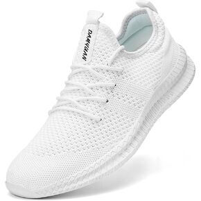 FUJEAK Womens Running Shoes Casual Slip on Walking Shoes Gym Workout Shoes Fashion Sneakers Non Slip Athletic Tennis Sports Shoes