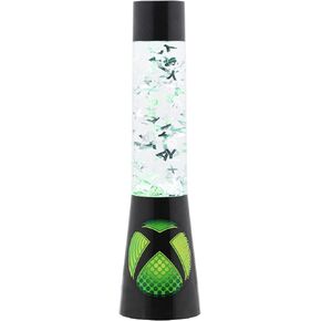 Paladone, 33 cm, PlayStation Glitter Flow Lamp Night, Bedroom Décor Mood Light