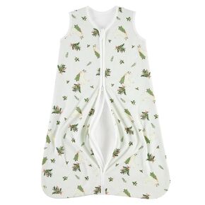 TILLYOU Sleep Sack 12-18 Months -1.5 TOG Baby Wearable Blanket, Soft Cotton 2-Way Zipper Winter Warm Sleeping Sack, Christmas deer