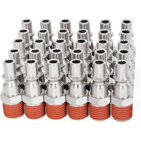 ChillWaves A-Style(ARO) Air Plug, 1/4" NPT Female Pneumatic Plugs, Air Compressor Accessories Fittings(30-Pack)