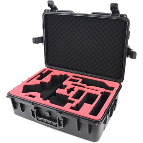 RS4 Hard Case,Carrying Case for DJI Ronin RS 4 /RS 4 Pro Gimbal Stabilizer Protection Accessories,Shockproof, RS4 Waterproof Case,Black[Case Only]
