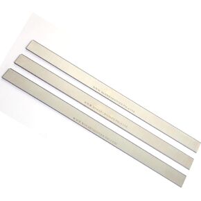6 1/16 x 5/8 x 1/8 Inch Jointer Knives for Jet JJ-6, Powermatic 54A, Freud C351, Shopline 708904, Magnate PK0603T Set of 3 Planer Knives Made by Xcalibur Tooling in Kuwait