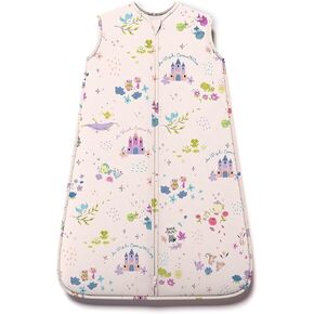Milk Snob A Wish Come True Baby Sleeping Sack for 6-18 Months, Sleeveless Sleep Bag Wearable Zip Up Blanket for Girl, Infant Shower and Registry Gifts