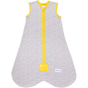 Little Fishkopp Organic Cotton Lightweight Baby Sleep Bag | Green Cactus | 1.0 Tog | 6-18 months