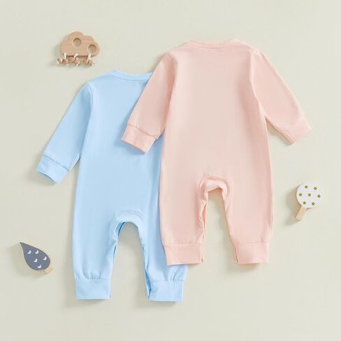 Newborn Baby Twins Matching Outfits Baby Girl Boy Born Together Friend Forever Romper Jumpsuit Bodysuit Fall Clothes in Saudi Arabia