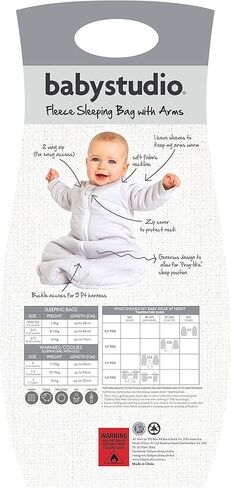 كيس نوم/كيس نوم بأذرع مصنوع من القطن الفاخر بنسبة 100% in Kuwait