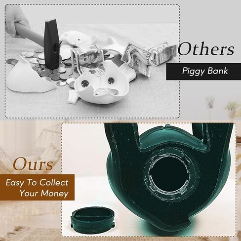 French Bulldog Statues for Home Decor,Cute Dog Statue with Tray French Bulldog Accessories & Gifts,Black Or Brown Sculptures Home Decor,Coin Piggy Bank Storage Tray(Brown) in Kuwait