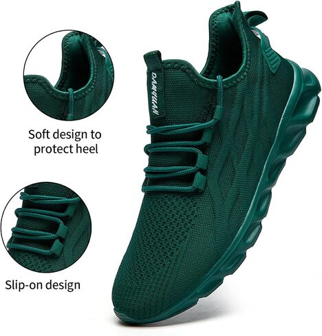 Womens Walking Shoes Slip On Sneakers Tennis Shoes Running Sport Workout Gym Shoes Athletic Non Slip Lightweight Breathable Fashion Casual Shoes for Travel Work in Kuwait