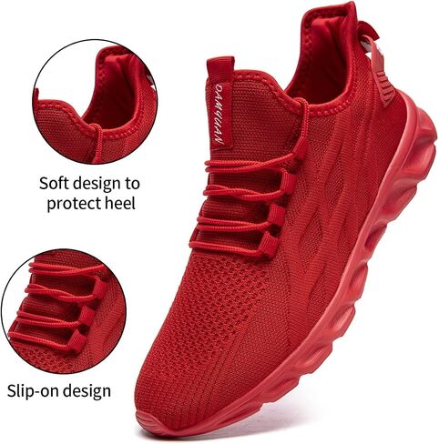 Womens Walking Shoes Slip On Sneakers Tennis Shoes Running Sport Workout Gym Shoes Athletic Non Slip Lightweight Breathable Fashion Casual Shoes for Travel Work in Kuwait