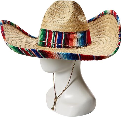 Rubie's Costume Sombrero with Rainbow Serape Edge And Band in Saudi Arabia