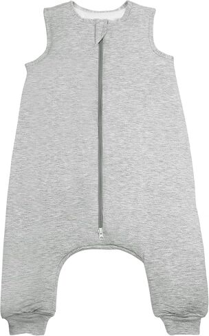 كيس نوم للأطفال الصغار مع أقدام وسحاب ثنائي الاتجاه وبطانية يمكن ارتداؤها كيس نوم للأطفال in Kuwait