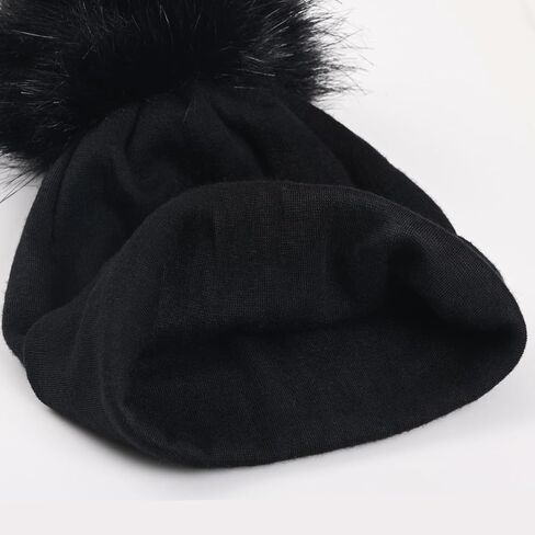DANMY Baby Beanie Hat, Infant Toddler Warm Cotton Hat with Pom,Unisex Baby Soft Cotton Hats Caps in Saudi Arabia