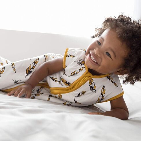 Little Fishkopp Organic Cotton Lightweight Baby Sleep Bag | Green Cactus | 1.0 Tog | 6-18 months in Saudi Arabia