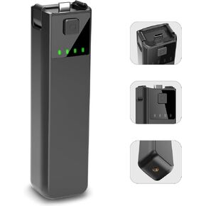 Compatible with DJI Osmo Pocket 3 Battery Handle, Built-in 5000mAh Battery, Osmo Pocket 3 Battery 22.5W Fast Charging, 1/4" Threaded Hole