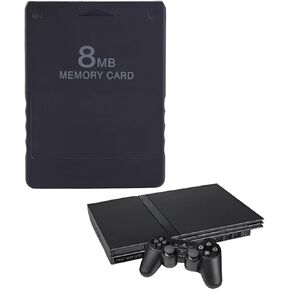 8MB Memory Card for PlayStation 2 - High-Speed Gaming PS2 Accessory with Universal Compatibility