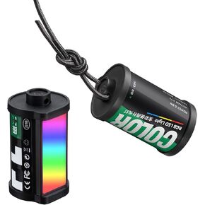 TTARTISAN RGB Mini LED Video Light, Full Color Magnetic Mini LED Camera Light for Photography, Vlog, Live Streaming