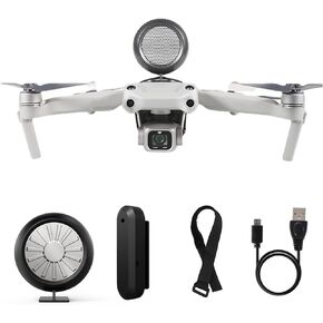 Universal Drone Speaker Megaphone Loudspeaker Wireless Mini Speaker RC Car Walkie Talkie Two Way Radio Communication Accessories for DJI Mini 4 Pro/Air 3/Air 2S/Mavic 3 Pro/F11S/F7S/F22S/EVO