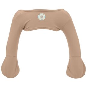 Eczema Scratch Sleeves and Mittens for Babies and Toddlers | Eczema Sleeves with Soft Mitts to Stop Scratching (Tan, 6M)