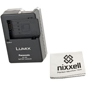 Panasonic Lumix Charger for DMW-BMB9 DMW-BMB9PP Batteries & DC-FZ80, DC-FZ80D, DMC-FZ40K, DMC-FZ45K, DMC-FZ47K, DMC-FZ48K, DMC-FZ60, DMC-FZ70, DMC-FZ100, DMC-FZ150 Cameras