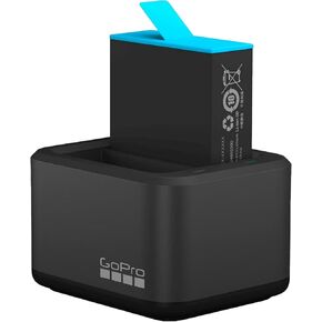 شاحن بطارية مزدوج + بطارية (HERO10 أسود/HERO9 أسود) - ملحق GoPro الرسمي (ADDBD-001) in Kuwait