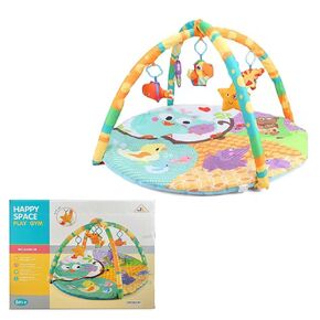 Baby Gym Play Mat - Versatile Infant Play Mat & Activity Gym for Babies, Play Mats for Floor Use with Detachable Toys, Play Mat for Baby’s Early Development and Floor Play