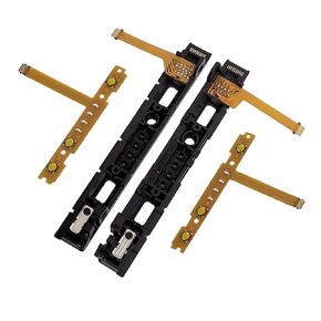 Auto-plaza Joycon Slide Rail Left & Right with Sensor Flex Cable Compatible with Nintendo Switch Joycon Controller Slider Rail Set