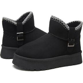 Iarus Womens Snow Boots Winter Boots for Womens Fur Lined Boots Comfortable Warm Booties for Outdoor