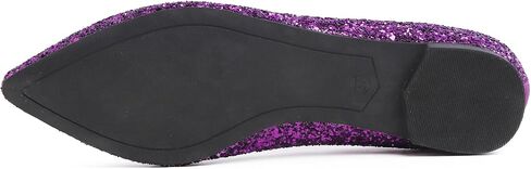 FEVERSOLE Women's Fashion Pointed Toe Classic Dressy Shiny Comfort Cushioned Flats in Saudi Arabia