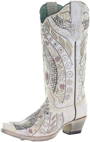 بوت كورال E1547 أبيض 5 B (M) in Kuwait