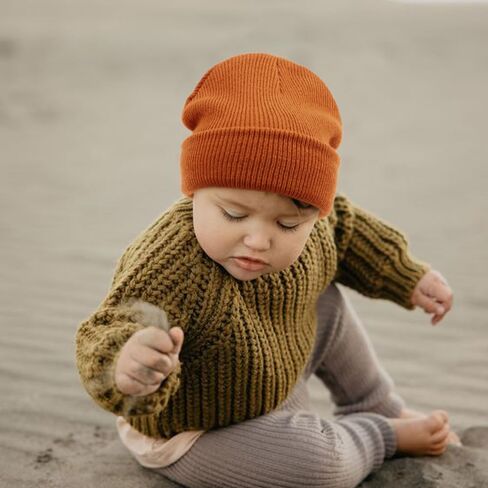 DRESHOW BQUBO 2 Pack Toddler Beanie Hats Baby Winter Hat Soft Baby Beanie Hat Children Knit Warm Cap Kids Hat for Boys Girls in Saudi Arabia