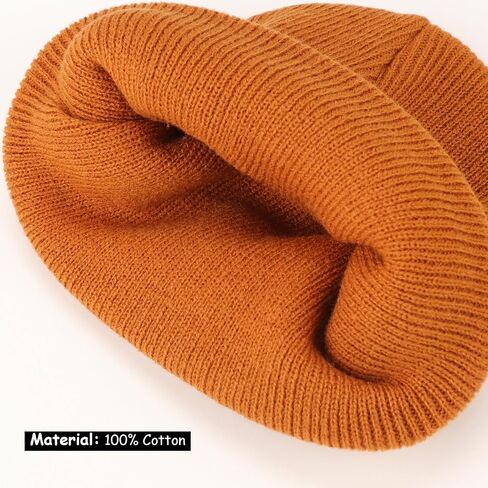 DRESHOW BQUBO 2 Pack Toddler Beanie Hats Baby Winter Hat Soft Baby Beanie Hat Children Knit Warm Cap Kids Hat for Boys Girls in Saudi Arabia