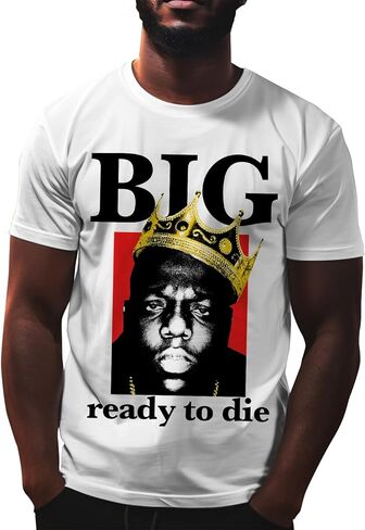 تي شيرت رجالي برسوم جرافيك من Swag Point - 100% قطن بأكمام قصيرة ملابس الشارع الشهير هيب هوب عتيق مطبوع كاجوال تي شيرت مطبوع in Kuwait