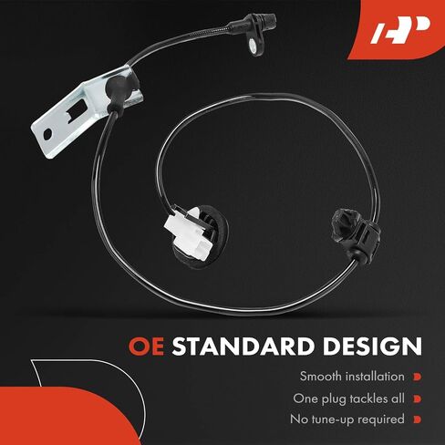 A-Premium ABS Wheel Speed Sensor Compatible with Mazda Models - CX-5 CX5 2013 2014 2015, FWD - Rear Driver or Passenger Side, Replace# K0114371Y in Saudi Arabia