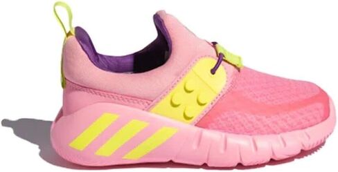 adidas RapidaZen Lego I Infants Girls Kids Shoes FZ0397 Size 9.5K Pink/Yellow in Saudi Arabia