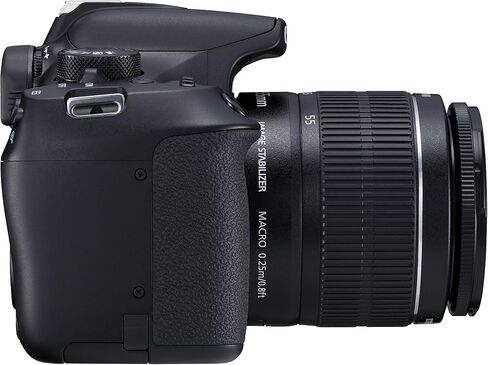 Canon EOS 1300D EF-S 18-55mm 18.7MP CMOS 5184 x 3456 Pixels (Black) - International Version (No Warranty) (Renewed) in Saudi Arabia