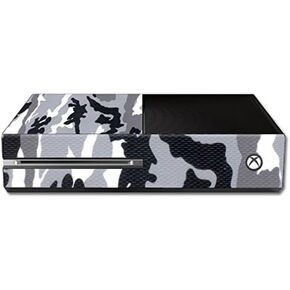 MightySkins Skin Compatible with Microsoft Xbox One Console wrap Sticker Skins Gray Camo