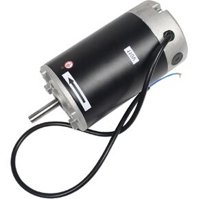 Mini Metal Lathe Motor 550W 110V,M10 Shaft Brushed DC Spindle Low Noise 6000rpm Large Torque Motor for 0618 3B 7x12 7x14 0618 CJ18A Lathes Part Accessories Replacement