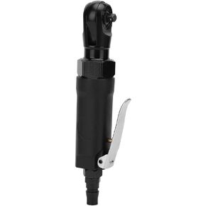 Hilitand Pneumatic Ratchet Wrench, 1/4 Inch Drive Air Ratchet Spanner Straight Hand Tool for Car Repair Industry(1/4")