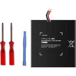HAC-003 Battery Replacement for Nintendo Switch 2017 Game Console Handhold, HAC-001 Internal Battery with Installation Tools Kit 16Wh/4310mAh