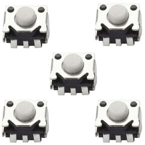 6PCS 3x5x3.5mm Switch Button Component Switch Replacement LR Shoulder Bumper Trigger Button Switch Micro Switch Suitable for Lightweight NDSLDSL and XLLLLLG