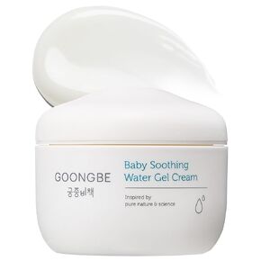 Baby Soothing Water Gel Cream - Korean Baby Cooling & Moisturizing Relief for Baby's Sensitive Skin - Dermatologically Tested - Quick Soothing for Face and Body, 3.38 fl.oz.