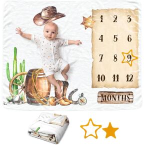 Basketball Baby Monthly Blanket for Boys, Sport Newborn Month Blanket, Soft Flannel Photography Background Prop Blanket, Personalized Shower Gift, Basketball