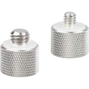 CAMVATE Mic Screw Adapter 1/4"-20 Male & 3/8"-16" Male to 5/8"-27 Female - 1362