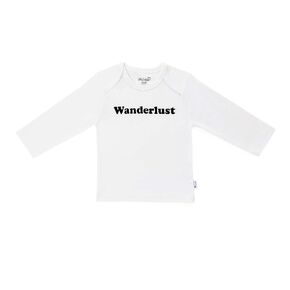Little Fishkopp Organic Cotton Long Sleeve Graphic Toddler T-Shirt | Ice Cream | 18-24 Months