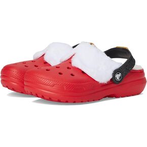 Crocs Unisex-Child Classic Holiday Lined Clogs (Little Big Kid)