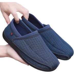 Wide Adjustable Diabetes Shoes Expansion Feet Super Wide Slip in Shoes Comfortable and Breathable Walking Shoes Suitable for The Elderly Foot Edema Swelling Diabetes Feet Health Shoes