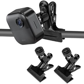 Clip Clamp Mount for Blink Outdoor 4th / 3rd Gen, 2-Pack Metal Clip Holder with Extra-Wide Clamping Capacity – Attach Your Camera Anywhere Without Tools